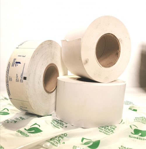 rollo de papel térmico